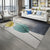 Fancy Color Block Indoor Rug Multi-Color Minimalist Rug Polyester Pet Friendly Anti-Slip Backing Washable Carpet for Room Green Clearhalo 'Area Rug' 'Rug' 2266920