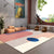 Multicolor Abstract Art Printed Rug Polypropylene Minimalist Area Rug Machine Washable Anti-Slip Backing Stain Resistant Rug for Great Room Orange Pink Clearhalo 'Area Rug' 'Rug' 2266980