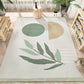 Stylish Watercolor Color Block Rug Multi-Color Nordic Rug Polyester Machine Washable Stain Resistant Anti-Slip Rug for Room Light Green Clearhalo 'Area Rug' 'Rug' 2267029