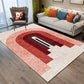 Artistry Geometrical Color Block Rug Multi-Colored Nordic Rug Polypropylene Anti-Slip Machine Washable Pet Friendly Rug for Great Room Pink 6'7" x 9'11" Clearhalo 'Area Rug' 'Rug' 2267047
