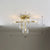 Ball Glass Ceiling Mounted Light Postmodern Gold Finish Semi Flush Mount for Living Room - 5 - Clear - Clearhalo - 'Ceiling Lights' - 'Close To Ceiling Lights' - 'Close to ceiling' - 'Semi-flushmount' - Lighting' - 2268957