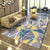 Modern Geometric Abstract Pattern Rug Multi Color Synthetics Carpet Anti-Slip Pet Friendly Machine Washable Rug for Living Room Yellow-Blue Clearhalo 'Area Rug' 'Modern' 'Rugs' Rug' 2274622