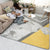 Glam Geometric Print Rug Multicolor Contemporary Rug Polypropylene Machine Wash Anti-Slip Pet Friendly Rug for Home Yellow Clearhalo 'Area Rug' 'Modern' 'Rugs' Rug' 2274639