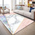 Bright Geometric Block Rug Multi-Colored Modern Carpet Polyester Machine Washable Anti-Slip Backing Pet Friendly Rug for Room Pink-White Clearhalo 'Area Rug' 'Modern' 'Rugs' Rug' 2274706
