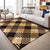 Bright Geometric Block Rug Multi-Colored Modern Carpet Polyester Machine Washable Anti-Slip Backing Pet Friendly Rug for Room Brown Clearhalo 'Area Rug' 'Modern' 'Rugs' Rug' 2274709