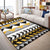 Bright Geometric Block Rug Multi-Colored Modern Carpet Polyester Machine Washable Anti-Slip Backing Pet Friendly Rug for Room Yellow-Black Clearhalo 'Area Rug' 'Modern' 'Rugs' Rug' 2274712