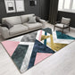 Retro Post-Modern Rug Multi Color Geometric Marble Print Rug Pet Friendly Stain Resistant Anti-Slip Rug for Room Dark Blue Clearhalo 'Area Rug' 'Modern' 'Rugs' Rug' 2274760