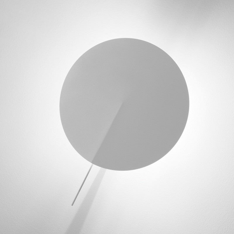 Art Deco Disk Shaped Wall Lamp Fixture Metallic 1 Head Stairway Sconce Wall Lighting Clearhalo 'Cast Iron' 'Glass' 'Industrial' 'Modern wall lights' 'Modern' 'Tiffany' 'Traditional wall lights' 'Wall Lamps & Sconces' 'Wall Lights' Lighting' 2282969