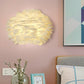 Hemispherical Wall Mounted Lamp Nordic Feather 1 Bulb White Wall Sconce Lighting Clearhalo 'Modern wall lights' 'Modern' 'Wall Lamps & Sconces' 'Wall Lights' Lighting' 2283070