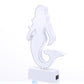 Neon Sign Plastic Nightstand Lamp Cartoon White Battery LED Table Light for Girls Room Clearhalo 'Night Lights' 'Wall Lights' Lighting' 2283139