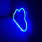 Plastic Cloud LED Wall Night Lighting Childrens White Night Table Light with Rechargeable USB Plug Clearhalo 'Night Lights' 'Wall Lights' Lighting' 2283172