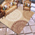 Vintage Living Room Rug Multi Color Geo Patterned Area Rug Polyster Non-Slip Machine Washable Carpet Camel Clearhalo 'Area Rug' 'Rugs' 'Vintage' Rug' 2285247
