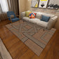 Vintage Living Room Rug Multi Color Geo Patterned Area Rug Polyster Non-Slip Machine Washable Carpet Coffee Clearhalo 'Area Rug' 'Rugs' 'Vintage' Rug' 2285248