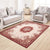 Shabby Chic Flower Rug Multi Colored Polypropylene Indoor Rug Easy Care Pet Friendly Area Carpet for Living Room Light Red Clearhalo 'Area Rug' 'Rugs' 'Vintage' Rug' 2285295
