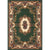 Olden Floral Printed Rug Multi Colored Synthetics Area Carpet Pet Friendly Easy Care Indoor Rug for Parlor Olive Green Clearhalo 'Area Rug' 'Rugs' 'Vintage' Rug' 2285343