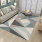Nordic Geometric Pattern Rug Multi-Color Polypropylene Area Rug Non-Slip Backing Pet Friendly Carpet for Parlor Green Clearhalo 'Area Rug' 'Modern' 'Rugs' Rug' 2285462