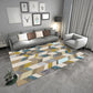 Contemporary Geometric Rug Multicolor Polyster Area Carpet Pet Friendly Non-Slip Indoor Rug for Parlor Dark Yellow Clearhalo 'Area Rug' 'Modern' 'Rugs' Rug' 2285566