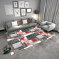 Contemporary Geometric Rug Multicolor Polyster Area Carpet Pet Friendly Non-Slip Indoor Rug for Parlor Red Clearhalo 'Area Rug' 'Modern' 'Rugs' Rug' 2285569