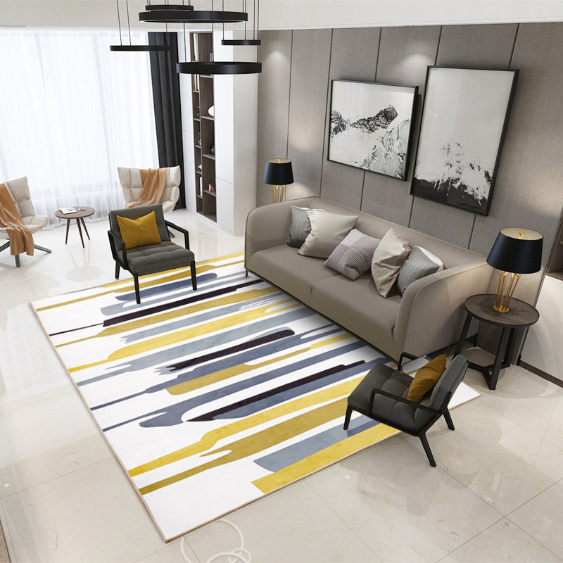 Relaxing Decoration Rug Multi Colored Geometric Printed Carpet Polyster Anti-Slip Pet Friendly Rug Clearhalo 'Area Rug' 'Modern' 'Rugs' Rug' 2285682