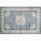 Multi-Color Retro Rug Polyster Geometric Indoor Rug Anti-Slip Backing Pet Friendly Easy Care Carpet for Room Blue Clearhalo 'Area Rug' 'Rugs' 'Vintage' Rug' 2285770
