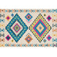 Multi-Color Retro Rug Polyster Geometric Indoor Rug Anti-Slip Backing Pet Friendly Easy Care Carpet for Room Beige Clearhalo 'Area Rug' 'Rugs' 'Vintage' Rug' 2285781
