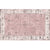 Retro Geometric Pattern Rug Multicolored Synthetics Area Carpet Anti-Slip Pet Friendly Washable Rug for Room Pink Clearhalo 'Area Rug' 'Rugs' 'Vintage' Rug' 2285870