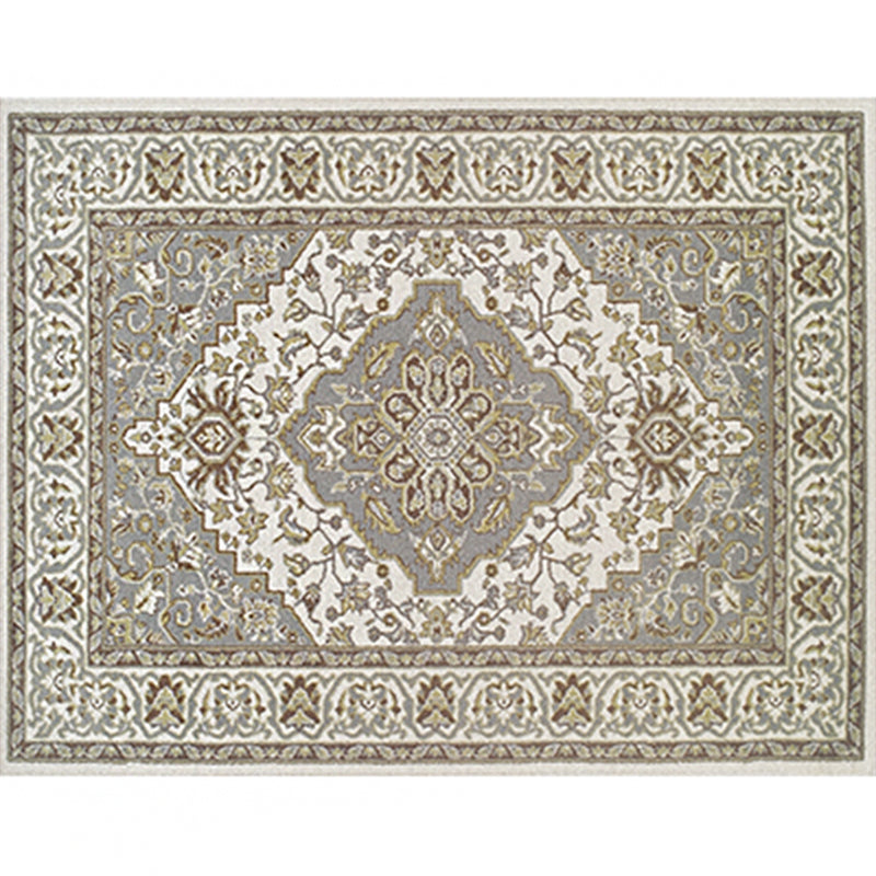 Olden Parlor Rug Multicolored Geometric Printed Area Carpet Easy Care Pet Friendly Indoor Rug Khaki Clearhalo 'Area Rug' 'Rugs' 'Vintage' Rug' 2285891