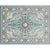 Olden Parlor Rug Multicolored Geometric Printed Area Carpet Easy Care Pet Friendly Indoor Rug Light Blue Clearhalo 'Area Rug' 'Rugs' 'Vintage' Rug' 2285906