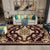 Chinese Living Room Rug Multi Colored Geometric Printed Area Rug Polyster Non-Slip Pet Friendly Indoor Rug Coffee Clearhalo 'Area Rug' 'Rugs' 'Vintage' Rug' 2285908