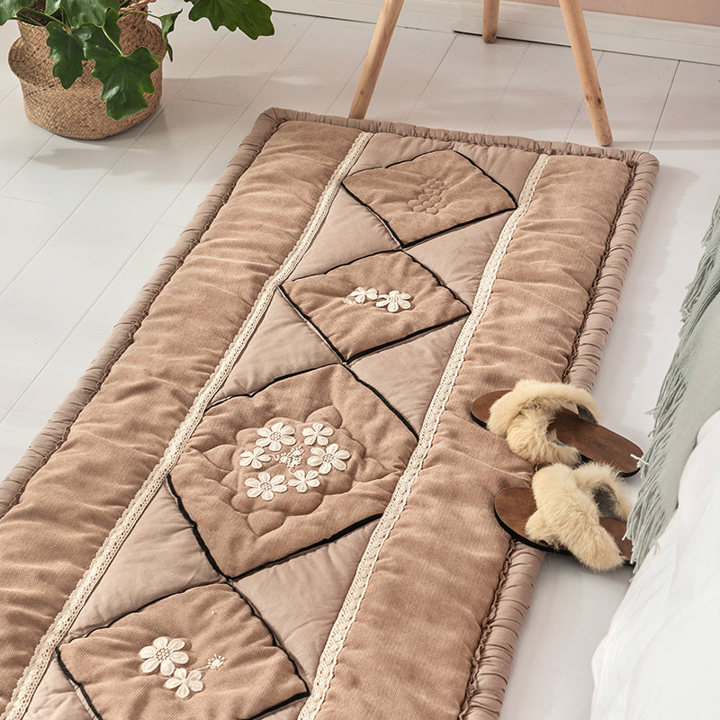 Simple Home Decoration Rug Multi Colored Patterned Rug Polypropylene Anti-Slip Backing Pet Friendly Carpet Brown Clearhalo 'Area Rug' 'Rug' 2286081