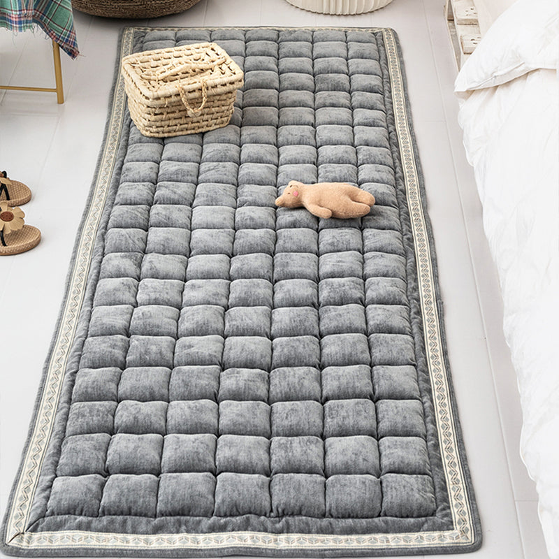 Comfort Decoration Rug Multi Colored Plaid Printed Carpet Polyster Non-Slip Backing Pet Friendly Indoor Rug Clearhalo 'Area Rug' 'Casual' 'Rugs' Rug' 2286088