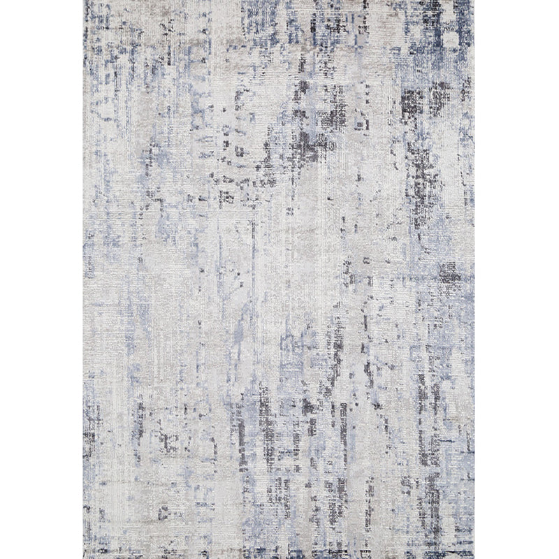 Simplicity Abstract Print Rug Multi Color Polyster Area Carpet Stain-Resistant Machine Washable Indoor Rug for Decor Gray Blue Clearhalo 'Area Rug' 'Rug' 2286113