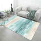 Nordic Decoration Rug Multi Colored Geometric Print Area Carpet PVC Non-Slip Backing Pet Friendly Rug Lake Green Clearhalo 'Area Rug' 'Rug' 2286125