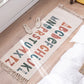 Multi Colored Bedroom Rug Western Geometric Print Indoor Rug Cotton Washable Stain-Resistant Area Carpet with Fringe Gray-Khaki Clearhalo 'Area Rug' 'Rug' 2286201