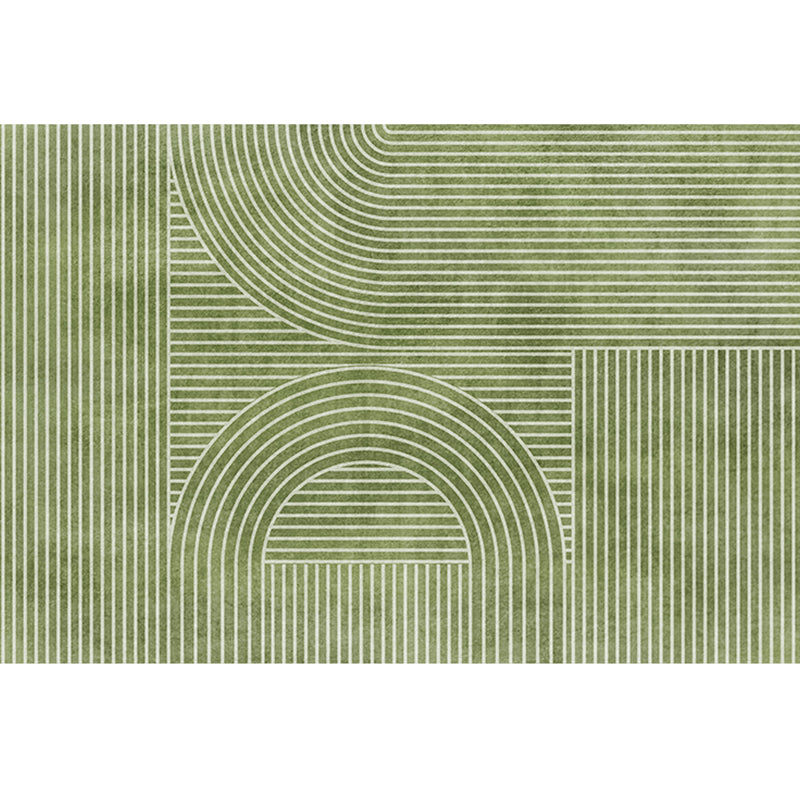 Relaxing Bedroom Rug Multi Colored Solid Color Area Carpet Polypropylene Anti-Slip Backing Indoor Rug Green Clearhalo 'Area Rug' 'Rug' 2286279
