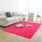 Calming Home Decor Rug Multi Colored Solid Color Indoor Rug Cotton Blend Anti-Slip Stain-Resistant Carpet Light Rose Red Clearhalo 'Area Rug' 'Rug' 2287817