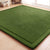 Modern Room Rug Multi Colored Solid Color Area Rug Synthetics Anti-Slip Backing Pet Friendly Area Carpet Olive Green Clearhalo 'Area Rug' 'Modern' 'Rugs' Rug' 2287831