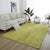 Simple Living Room Rug Multi-Color Solid Color Carpet Cotton Anti-Slip Backing Easy Care Indoor Rug Green Clearhalo 'Area Rug' 'Modern' 'Rugs' Rug' 2287844