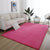 Simple Living Room Rug Multi-Color Solid Color Carpet Cotton Anti-Slip Backing Easy Care Indoor Rug Rose Red Clearhalo 'Area Rug' 'Modern' 'Rugs' Rug' 2287854