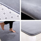 Comfort Bedroom Rug Multi Color Solid Colored Rug Polypropylene Non-Slip Backing Easy Care Carpet Clearhalo 'Area Rug' 'Rug' 2287858