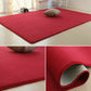 Comfort Bedroom Rug Multi Color Solid Colored Rug Polypropylene Non-Slip Backing Easy Care Carpet Burgundy Clearhalo 'Area Rug' 'Rug' 2287867