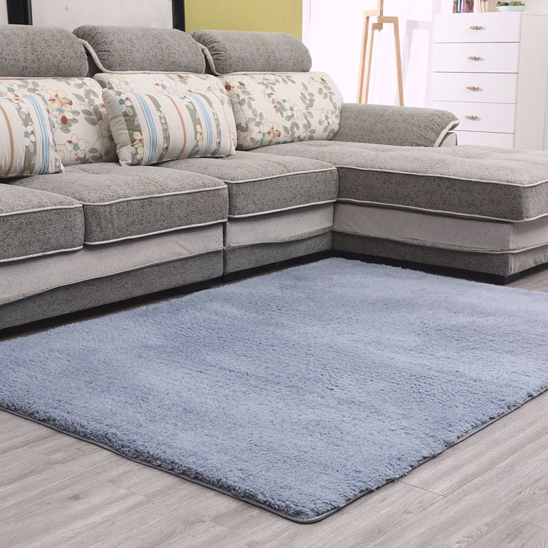 Simple Living Room Rug Multi-Color Solid Color Area Carpet Lamb Wool Non-Slip Easy Care Indoor Rug Clearhalo 'Area Rug' 'Modern' 'Rugs' Rug' 2287884