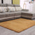 Simple Living Room Rug Multi-Color Solid Color Area Carpet Lamb Wool Non-Slip Easy Care Indoor Rug Khaki Clearhalo 'Area Rug' 'Modern' 'Rugs' Rug' 2287891