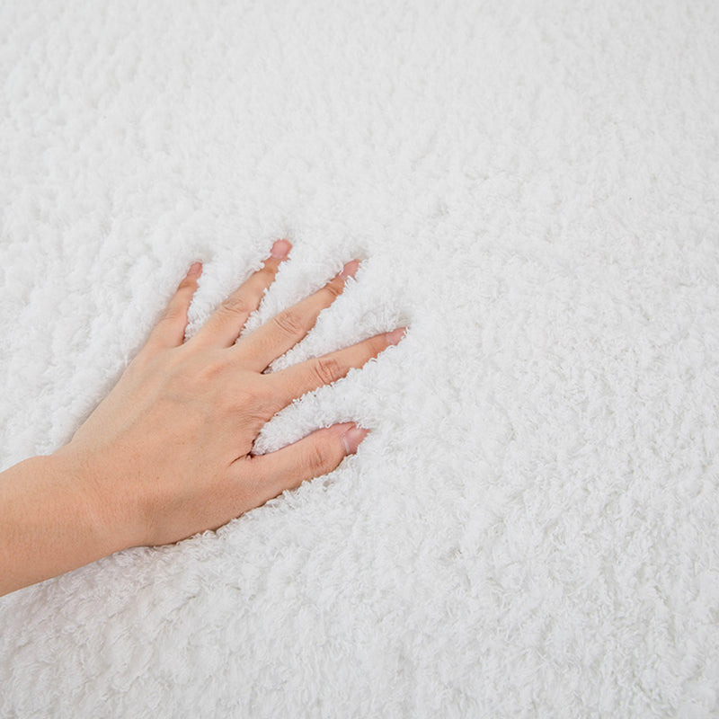 Contemporary Home Decor Rug Multi Color Solid Color Indoor Rug Easy Care Pet Friendly Area Carpet Cream Clearhalo 'Area Rug' 'Rug' 2287925