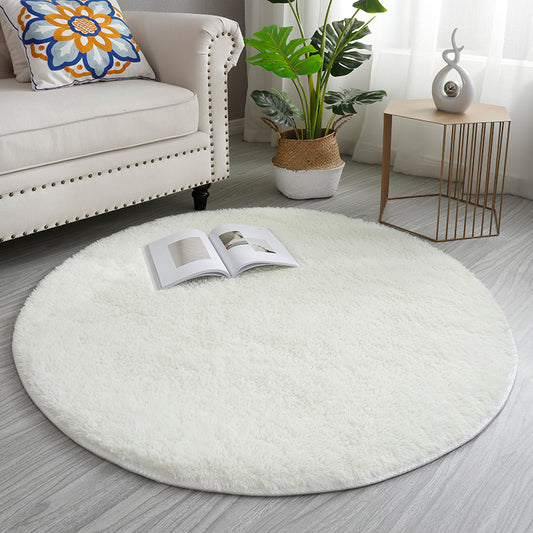 Simplicity Living Room Rug Multi Colored Solid Color Indoor Rug Cotton Blend Non-Slip Backing Easy Care Carpet Clearhalo 'Area Rug' 'Modern' 'Rugs' Rug' 2287965