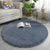 Simplicity Living Room Rug Multi Colored Solid Color Indoor Rug Cotton Blend Non-Slip Backing Easy Care Carpet Dark Blue-Gray Clearhalo 'Area Rug' 'Modern' 'Rugs' Rug' 2287975