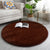 Simplicity Living Room Rug Multi Colored Solid Color Indoor Rug Cotton Blend Non-Slip Backing Easy Care Carpet Coffee Clearhalo 'Area Rug' 'Modern' 'Rugs' Rug' 2287977