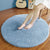 Western Home Decoration Rug Multi-Color Solid Color Carpet Lamb Wool Non-Slip Pet Friendly Indoor Rug Blue Clearhalo 'Area Rug' 'Rug' 2287988