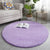 Casual Living Room Rug Multi Colored Solid Color Indoor Rug Polyster Non-Slip Backing Easy Care Carpet Purple Clearhalo 'Area Rug' 'Modern' 'Rugs' Rug' 2287999