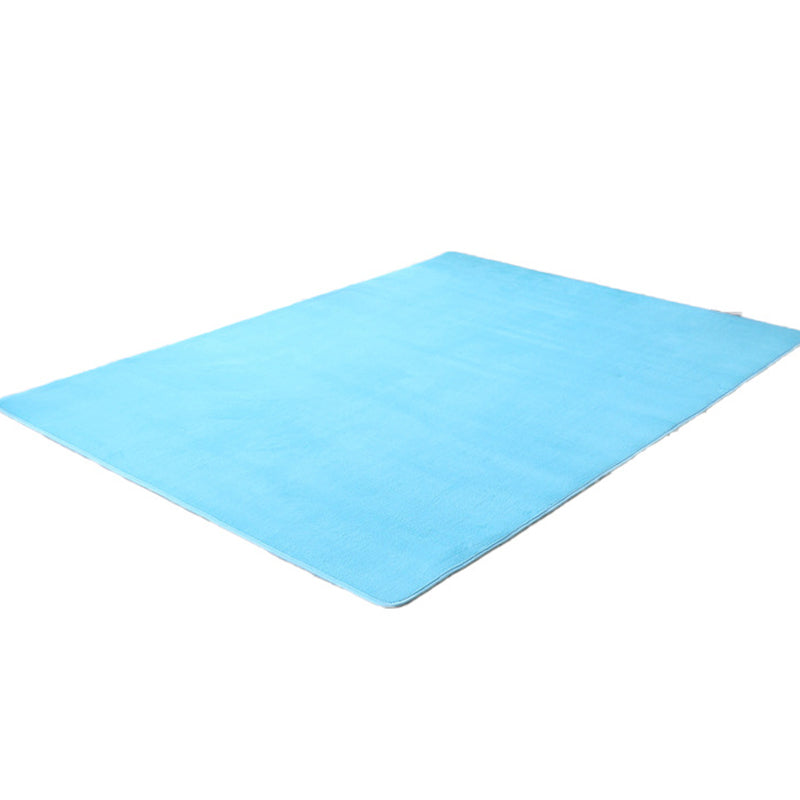 Casual Bedroom Rug Multi Colored Solid Color Carpet Polypropylene Anti-Slip Backing Pet Friendly Area Rug Clearhalo 'Area Rug' 'Casual' 'Rugs' Rug' 2288013